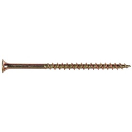 The Hillman Group 590779 Construction Screws Yellow Dichromate, 3-Inch, 8-Pack
