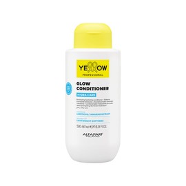 "YELLOW PROFESSIONAL HYDRA CARE GLOW CONDITIONER 500 ml Acondicionador iluminador hidratante para todo tipo de cabello POTENCIADO CON LUMITECH & TAMARIND EXTRACT CONCEBIDO PARA SUAVIDAD LIGERA"