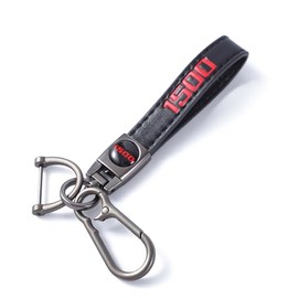 TVKJHG Genuine Leather Car Keychain for Dodge RAM 1500 Key Chain for Men and Women Family Present Key Ring Accessories