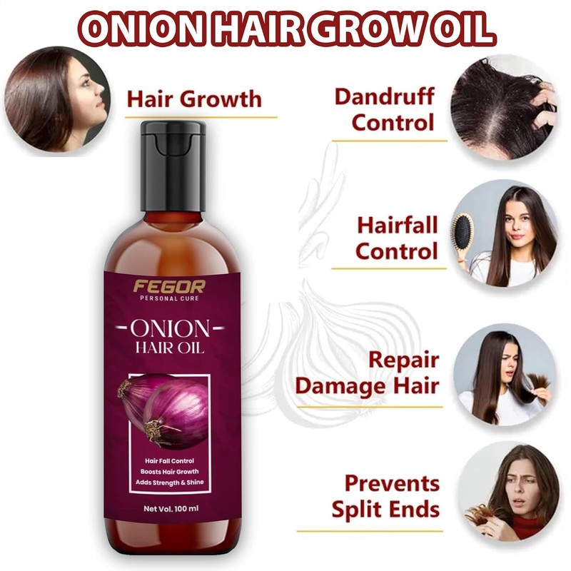 Generic Onion Hair Oil for Hair Growth and Hair Fall