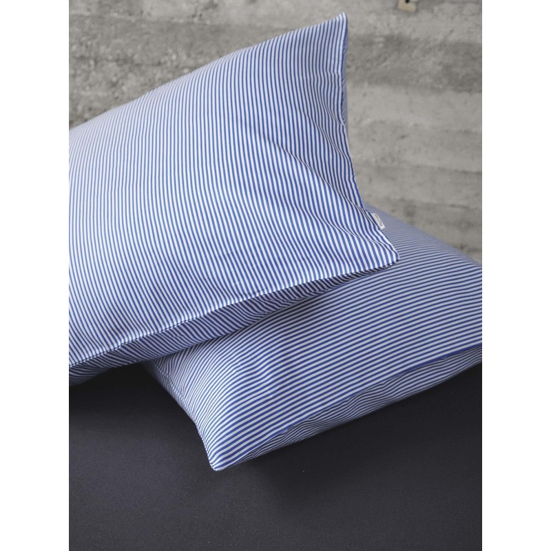 Marc O'Polo Premium Organic Jersey Fitted Sheet, Dark Navy, 180-200