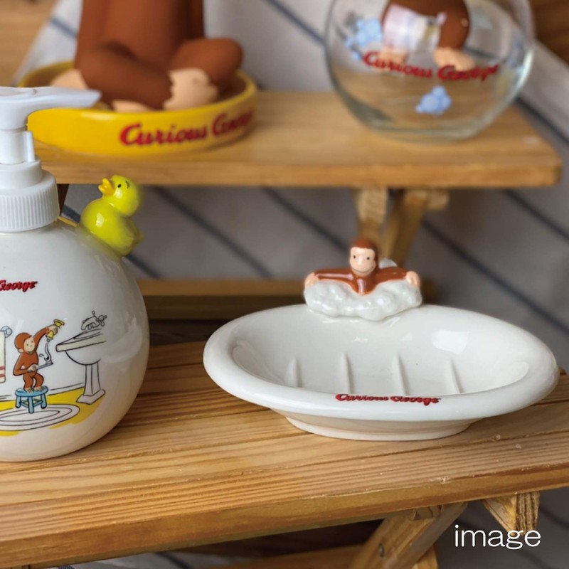 Sunart Curious George Soap Dish Classic SAN3507