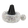 Car Air Vent Fragrance Decoration Sparkly Rhinestones Cute Shape Interior