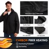Unilove Heated Jacket for Men with 15000mAh Battery Pack,7 Heating