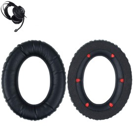 Replacement Ear Pads Foam Ear Pads Compatible with Kingston HyperX Cloud Revolver S Gaming Headset HX-HSCR-BK/NA