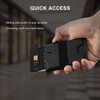 Holdfiturn Card Holder Wallet Men’s Slim Wallet RFID Blocking Pop-Up