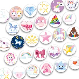 MORCART 28PCS Emoji Wonderland Magnets - Funny & Cute Fridge & Locker Decorative Magnets - Perfect for Office, Kitchen & Gifts