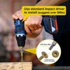 FMhotu #12 x 2-1/2" Trailer Deck Screws, Self-Tapping Sheet Wood
