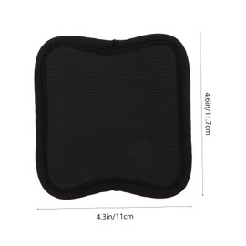 CAXUSD 1pair Fitness Hand Pad Cushioned Grip Pads for Weightlifting Gym Workouts and Cross Training Sweat-Absorbent and Tear-Resistant Grip