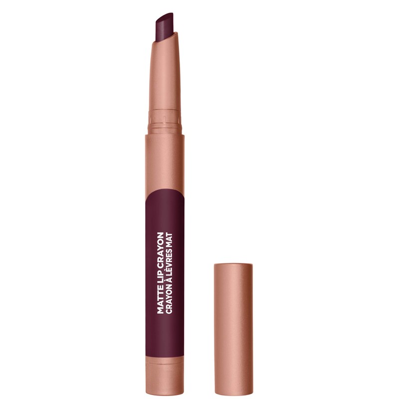L’Oréal Paris Infallible Matte Lip Crayon, Chocolate Delight (Packaging May