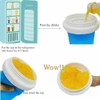 Slushie Maker Cup Quick Freeze Magic Squeeze Cup Milkshake Cup