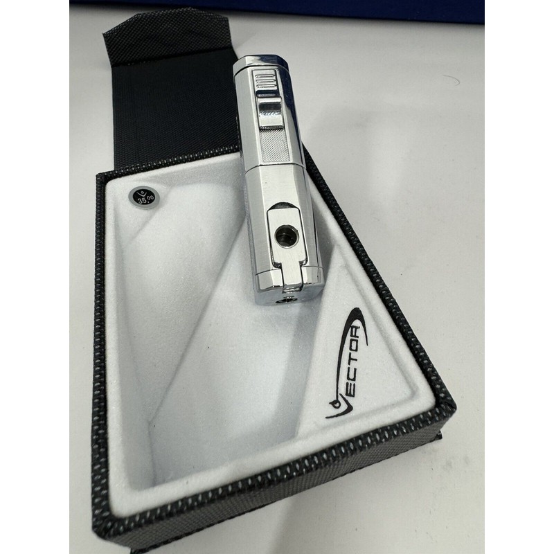 Vector Urbano Triple Jet Cigar Lighter with Punch Cutter -