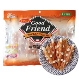 Dog Cheese Dakgalbi Meat Chew 320g 1P Meat Roll Dog Chew Nutritional Dog Snack / 강아지 치즈 닭갈비 고기껌 320g 1P 고기말이 개껌 강아지영양간식