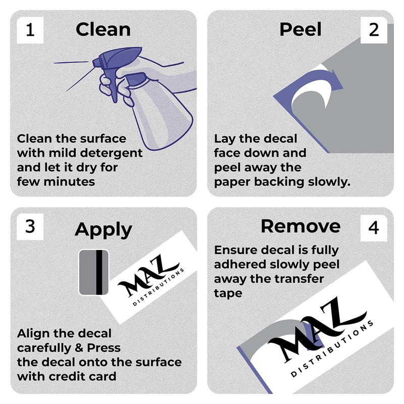 MAZ DISTRIBUTIONS - In God We Trust Decal Sticker –