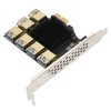 PCI E 1 to 6 Riser Card IC Heat Sink