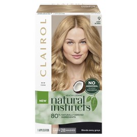 Natural Instincts 9 Sahara, Light Blonde Semi Permanent Hair Colour