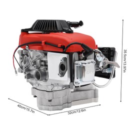 Bicycle Engine Kit, 1500W 53CC 4-Stroke Powerful Bicycle Motor Kit, 6800RPM High Speed Single Cylinder Gasoline Engine Motor Kit with Safe TCI Ignition and Forced Air-Cooling System for Adult Bikes
