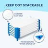 Comfyanno Cot Sheets for Daycare, Standard Size Daycare Cot Sheet,