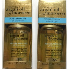 Organix Renewing Moroccan Argan Penetrating Oil, 3.3 Fl Oz (Pack of 2)