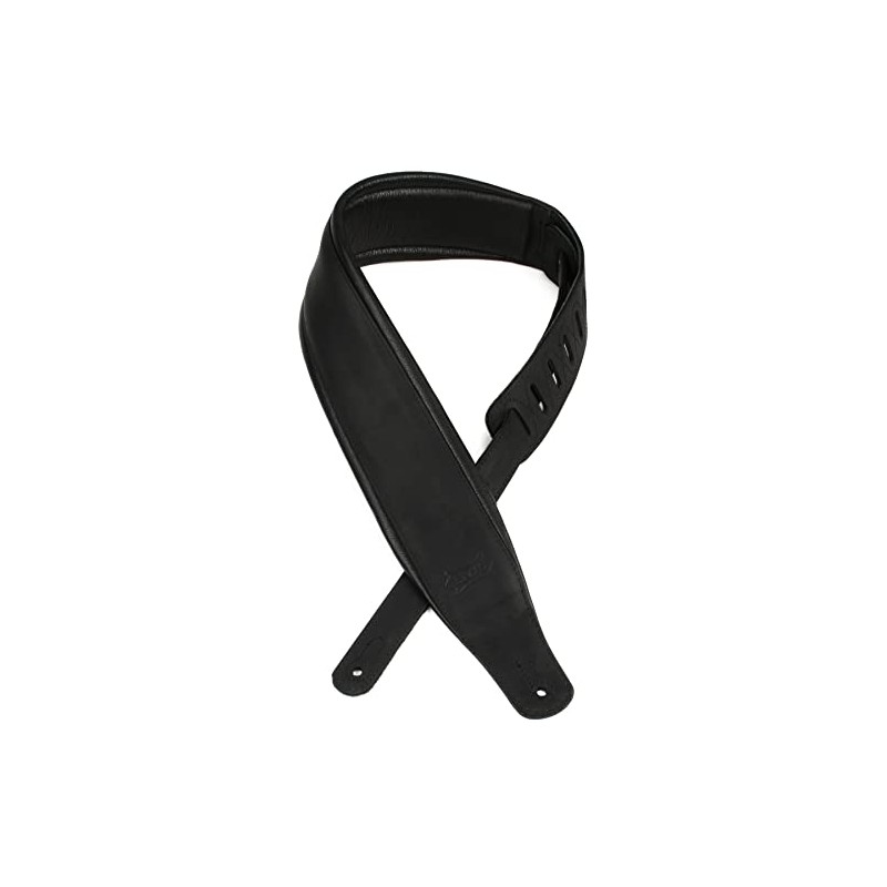 Levy's Pm32ph-blk Guitar Strap, Black, One Size