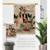 Together Forever Burlap House Flag - Set Celebration Anniversary Happy