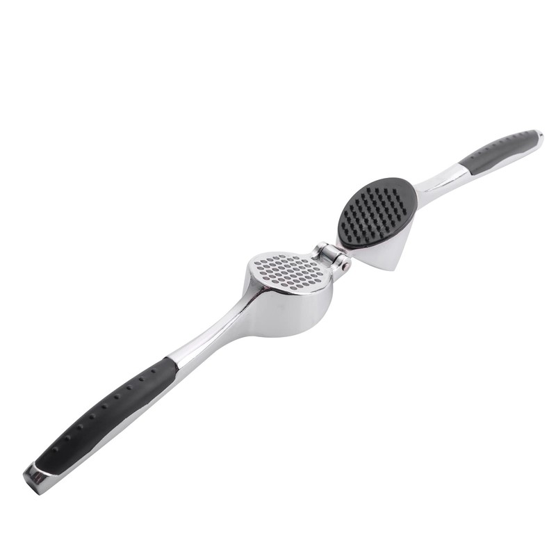 MANPANY Multifunktions Edelstahl Knoblauchpresse Knoblauch Ingwer Squeeze Crusher Slicer Werkzeug