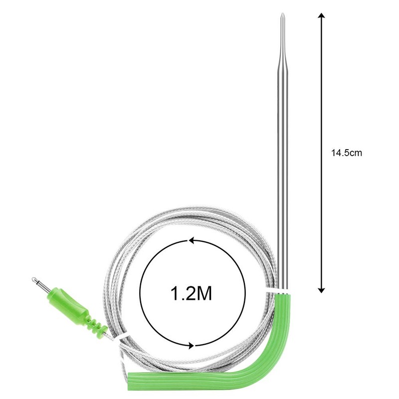 Inkbird WiFi Meat Thermometer 4-Pack Kit with Replacement Colored Probe,