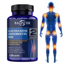Glucosamine Chondroitin Turmeric,- Bones, Joint Support,Growth of Chondrocytes