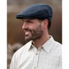 WALKER AND HAWKES - Harris Tweed Edward Flat Cap w/Foldable