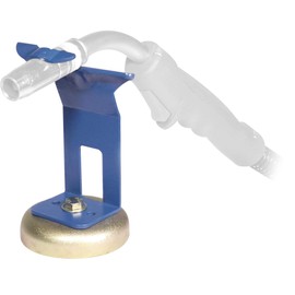 GYS 41653 MIG Torch Support with Magnetic Base, Blue