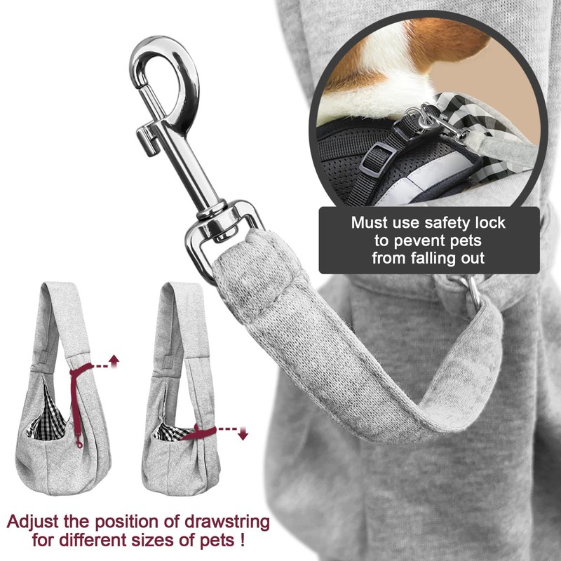 artisome Pet Dog Sling Carrier for 3-10 lbs pet,Dog Purse