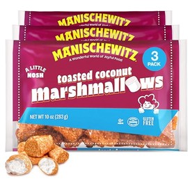 Manischewitz Toasted Coconut Marshmallows, 10 oz (3 Pack)