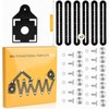 Aweohtle Angle Template, Tile Tool Template Tool Multi Protractor 12