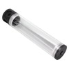 Water Cooling Reservoir 240mm/9.4in Length G1/4in Thread 50mm/2.0in Diameter Tube