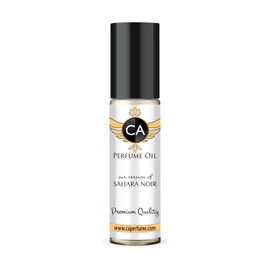 CA Perfume Impression of Tom F Sahara Noir For Women Replica Fragrance Body Oil Dupes Alcohol-Free Essential Aromatherapy Sample Travel Size Concentrated Long Lasting Attar Roll-On 0.3 Fl Oz/10ml
