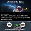 UANTIN DisplayPort to Dual HDMI Adapter | 4K 60Hz DP