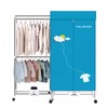 XIAQING Portable Dryer, 110V 1000W Electric Clothes Dryer Machine, Double