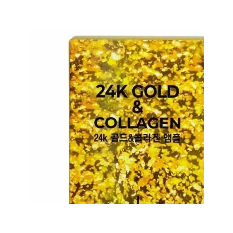 Haedang-eobum 골드 콜라겐 탄력 앰플 60ml 피부 영양 보습 주름