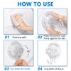 FIBOUND 6 Packs Suction Cup Hooks, Wall Suction Cups, Christmas