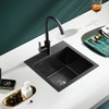 TSIBOMU 15 x 17 Inch Kitchen Bar Sink Drop In,304