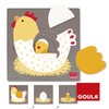 Jumbo Goula 3 Levels Chicken Wooden Puzzle