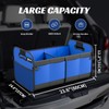 Sposuit Trunk Organizer for Car - 70L Collapsible Car Storage