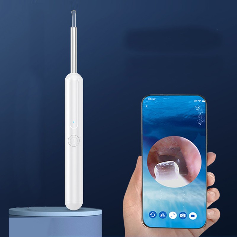 Ear Wax Removal Camera Remover Tool Kit Light Emitting Visible