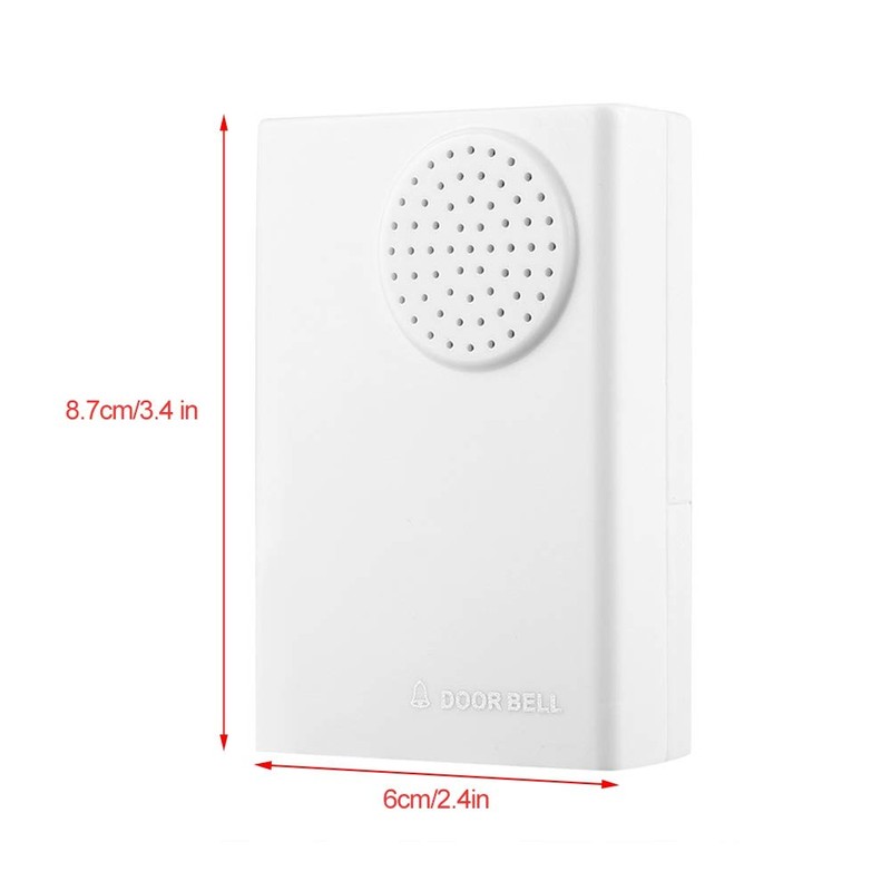 Wired Doorbell, with Chime Alarm, 120 Decibels Volume, Easy to