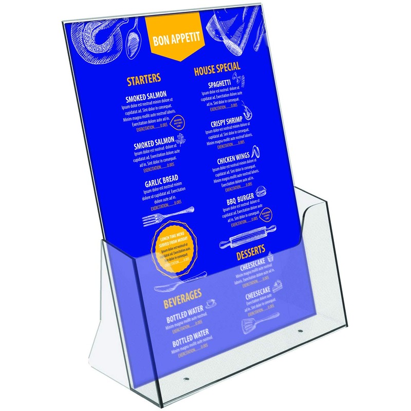 OPUS 2 Leaflet & Brochure Holder | For A4 Size