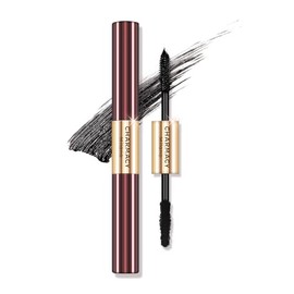 CHARMACY Power Lash Mascara with Fibres - 5X Volume & False Lash Effect, Dual-Side Wand for Lengthening & Volumizing, Long-Lasting 8H Wear, Lightweigh