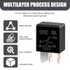 MLY Automotive 12V Relay, 30A 5-Pin Starter Relay, Waterproof Multi-Purpose