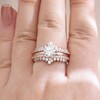 Newshe Wedding Rings for Women Engagement Ring Enhancer Band Bridal