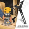 DNP618 Edge Guide for Fixed Base Compact Router, Compatible With