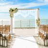 Kiido Large Macrame Wedding Backdrop(71" W x 86" L) for